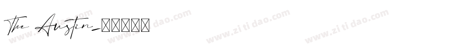 The Austin字体转换